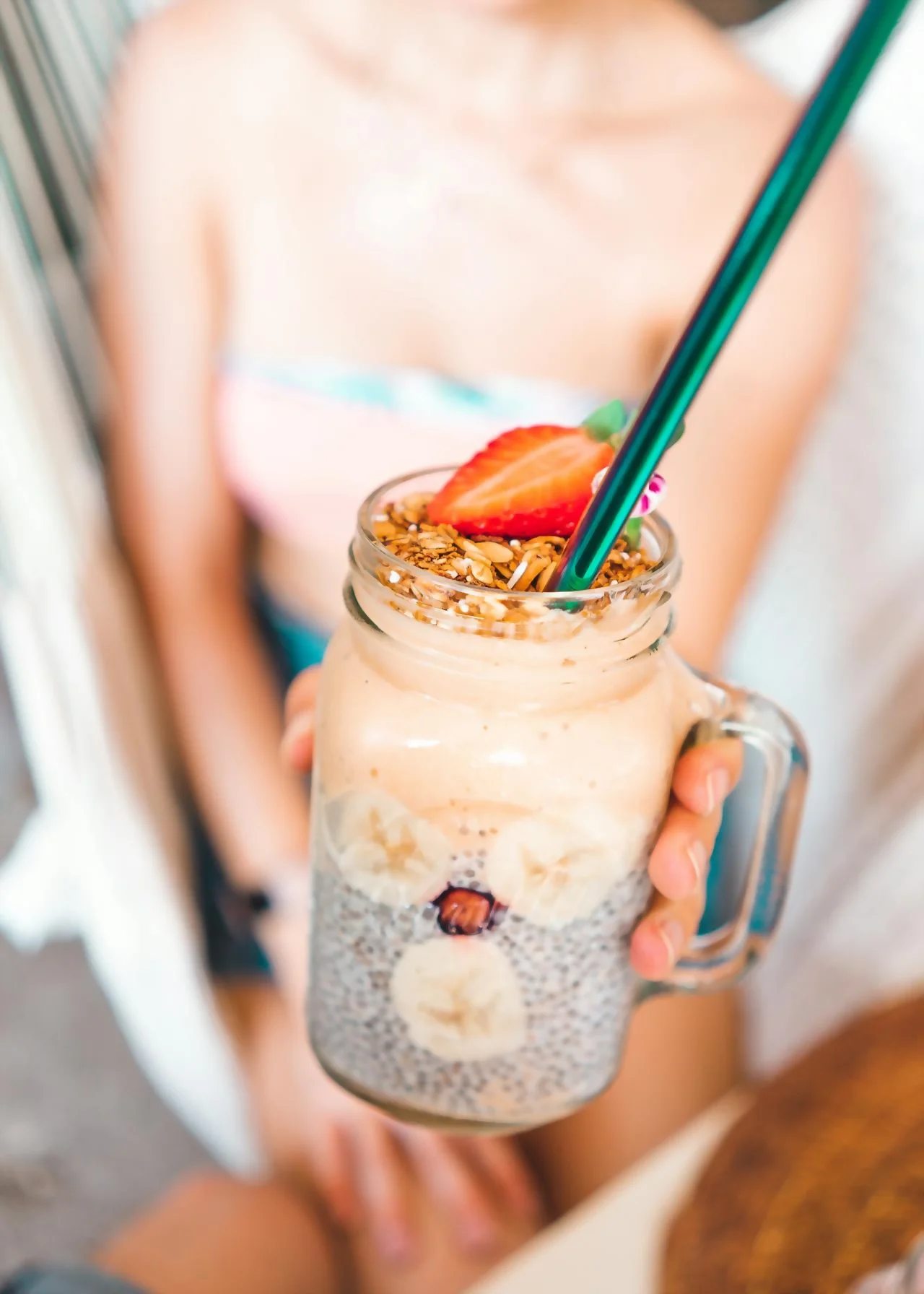 Chia seed shakes and smoothies