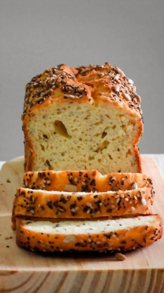 Chia seeds with bread and baked goods